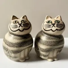 【希少】リサ・ラーソン Lisa Larson ミア／MIA グレー S ミニ