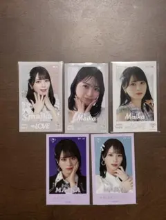 LOVE イコールラブ イコラブ ミニフォトカード 佐々木舞香 レア 黒衣装