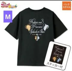 ふたりはプリキュア Tシャツ【新品】レディースM　限定ステッカー付き アベイルのサムネイル