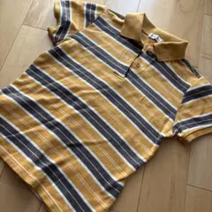 ル・コック ストライプ 半袖ポロシャツ レディースM ゴルフ アウトドア