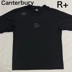 Canterbury ラグビープラス　R+ 半袖Tシャツ　トレーニング　ブラック