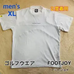 FOOTJOY メンズ ゴルフウェア 半袖シャツ 白XLのサムネイル