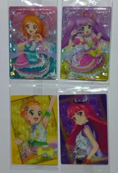 カツパラ　ウエハース　アイカツ　プリパラ　らぁら　あかり　そふぃ　ひなき　SP