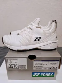 YONEX テニスシューズ SHTS3WGC 23.5　白