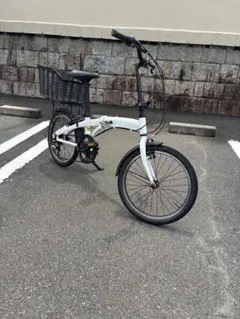 未使用16インチ】折りたたみ自転車 6段変速 フル装備 - メルカリ