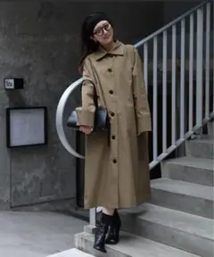 最終値❗️anuke summerTwill Soutiencollar Coat 最終値❗️anuke summerTwill Soutiencollar Coat - メルカリ