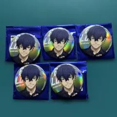 ブルーロック　オリヴァ・愛空　ベースヤード　オーロラ缶バッジ