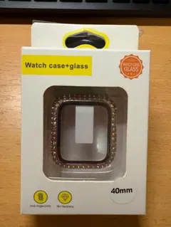 Apple Watch ケース 40mm 抗指紋 9H硬度