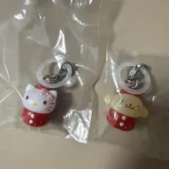 サンリオ　いちごめじるしアクセサリー　ポムポムプリン　ハローキティ