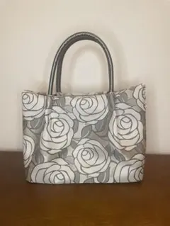PAN CREATION 新品未使用タグ付トートバッグ シェニール織 花柄日本製 