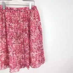 未着用 ユニクロ プリーツシフォンスカート レディース ボトムス 美品 新品相当