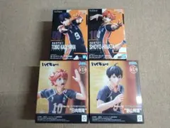 ハイキュー!!　フィギュア　4点　日向翔陽　影山飛雄　ポージング