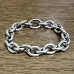 メキシカンジュエリー 豚鼻 アンカーチェーンブレスレット 925 - メルカリ