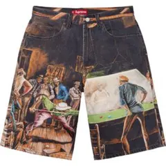 Supreme/Ernie Barnes Baggy Denim Short