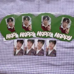 《公式》BTS JIN ジン HAPPY JPFC POB PC 3形態　特典