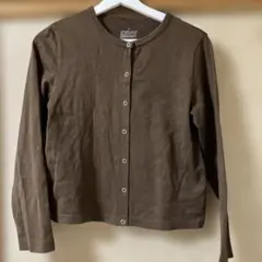 【無印】スナップボタンカーディガン S