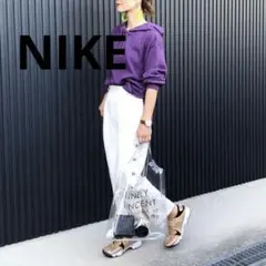 NIKE 紫色 Mサイズ コットンパーカー