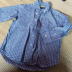 GapKids ギンガムチェック長袖シャツ 120cm