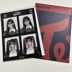 TWICE ランダム証明写真ステッカー　ダヒョン