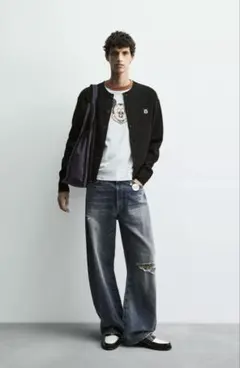 HarryLambertforZara×Disney ミッキーカーディガン　S