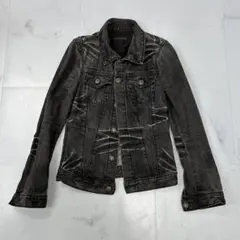 y2k 00's BUFFALO BOBS Gジャン ヒゲ メンズ ブラック