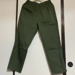 GU　シェフパンツ　カーキ　Lサイズ
