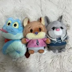 ディズニー　ズートピア2 うるぽちゃちゃん　ニック　パウバート　ゲイリー