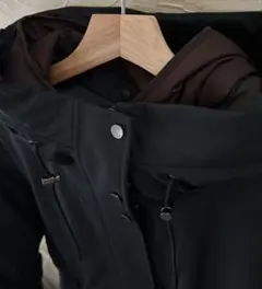 【新品未使用】ゴアテックス×ダウン 最強防寒AIGLE ダウンコート 黒 40