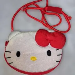 即購入OKハローキティ2005年和風 ポーチ 花柄平成レトロレア赤ちりめん