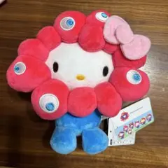 新品！ミャクミャク キティちゃん 万博会場限定 ぬいぐるみ　M 完売商品