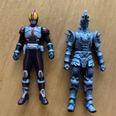 仮面ライダー555 ミニソフビ2体セット