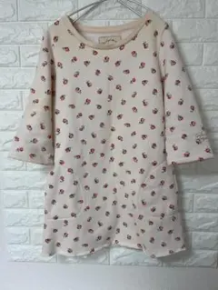 gelato pique ジェラートピケ 花柄ルームウェア クリーム色 サイズF