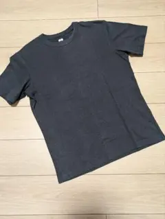 ユニクロ　U　Tシャツ　ブラック　M　美中古　①