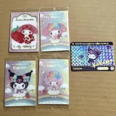 サンリオ ウエハース10 クロミ　マイスイートピアノ　マイメロディ　カードダス