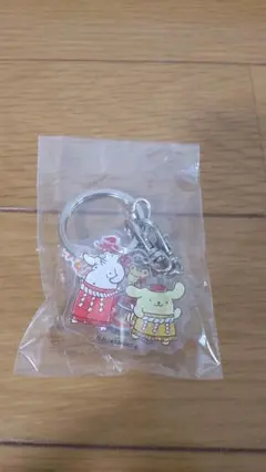 【ポムポムプリン 　矢場とん】アクリルキーホルダー