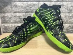Puma サッカー フットサルシューズ 黒 緑 24cmのサムネイル