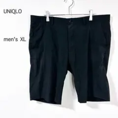 【ユニクロ】パンツ 黒 XL 薄手 カジュアル シンプル 着回し 春夏コーデ