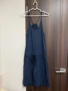 ネイビー ルームウェア サイズF 綿100%