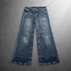 00s archive cavariA flare denim y2k - メルカリ
