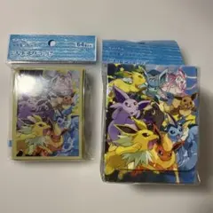 新品・未使用品　ダッシュ！イーブイズ　デッキシールド　デッキケース セット