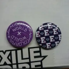 E-girlsメンバー＆ロゴ 缶バッチ