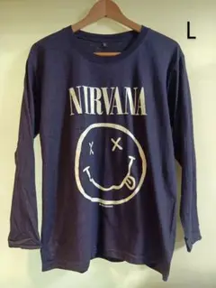 Nirvana ニルヴァーナ ロック ロンＴ バンド　カートコバーン