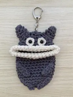 パクパクモンスター リトルモンスター キーホルダー あみぐるみ ねこ