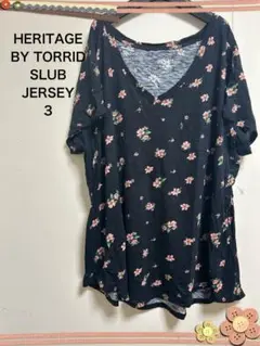 HERITAGE BY TORRID SLUB JERSEY 【L】チュニック