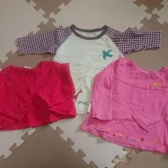 ミキハウス 長袖Tシャツ 他 ３点セット