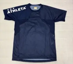 ATHLETA アスレタ プラクティスシャツ 半袖 ネイビー サッカーフットサル