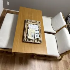 ⭐️引取限定⭐️無印　ダイニングテーブルセット ⭐️引取限定⭐️無印 ダイニングテーブルセット 引取先決まりました