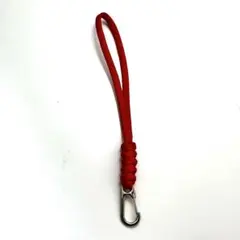 多色展開/パラコードミニストラップ【赤】