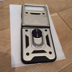 新品！Motorola　40a 耐衝撃ケース リング付き シャンパンゴールドのサムネイル