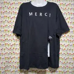 cotton100%MERCI Tシャツ 半袖